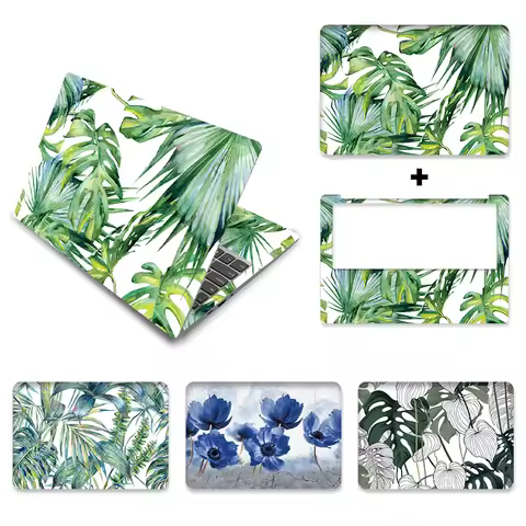 DIY Laptop Sticker Skin Leaf Laptop Skin Cover 11/12/13/14/15/17.3 inch for MacBook Air11/13.3 Pro13