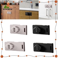 [Buymorefun] Cabinet Door Lock, Cupboard Drawer Lock, Office Filing Cabinet Lock, Home