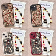 Case Cover For OnePlus 15 13 13T Nord CE 5 5G Shell  Flower Bracelet Wrist Chain Strap Lanyard Silic