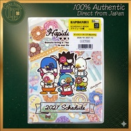 DAISO Hapidanbui B6 Monthly Planner Oct 2026-Dec 2027 13.3×19cm Schedule Book