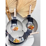 TAKAWA WOK PAN 20CM 24CM 26CM