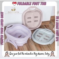 [SG] Foldable Foot Tub Foot Spa Foot Soak Foot Bath Foot Bucket