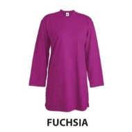 Cotton Muslimah Fuchsia/Pink Eight Square Blank T-Shirt 100% Cotton
