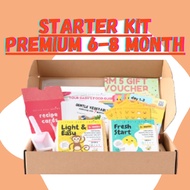Premium Starter Kit 6Month-8Month/Littlebaby Grains/Organic Grains/Rice for baby/Rice/Recipe/Recipe 