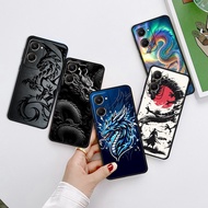Soft black phone case for VIVO Y03 Y30T Y18 Y18S Y18E Y37M T3 Z9 lite SX14 Dragon caseg