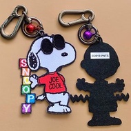 JOE COOL Snoopy史努比刺繡鑰匙圈吊飾史奴比包包掛飾