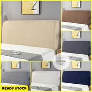 Elastic Headboard Cover Corn/Plain Elastic Divan Cover Backrest Thick Spring Bed Mattress