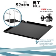 Server Rack Tray For Wallmount / Stand Rack Equipment 4U / 6U / 9U / 12U / 15U Up To 42U