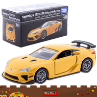 มอนสเตอร์30 Lexus LFA แพคเกจ Nurburgring 1:62รถลูกเต๋าของเล่นสำหรับโชว์รถโมเดลเหล็กมอเตอร์รถยนต์