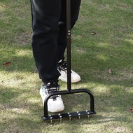 【Beverly】-Lawn Aerator Spike Pre-Grass Aerator Garden Tools Manual Dethatching Soil Aerating Lawn
