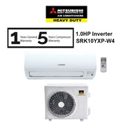 Mitsubishi 1.0HP Air Conditioner Inverter SRK10YXP-W4 R32 Aircond SRK10YXPW4 / SRK10YXP Penghawa Dingin