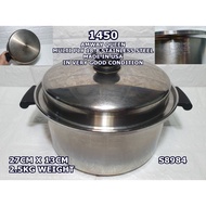 Amway Queen Stainless Steel Casserole from Japan - S8984