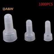 A&W 1000pcs CE1X CE2X CE5XClosed-End Wire Connectors Crimp Terminals Cap Electrical