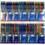 Pentel Energel-X Super Smooth Retractable Gel Roller Pen (10 Colors)/(0.5/0.7mm) 1 Pc or 3/4/5/6 Pack - Wishingtown