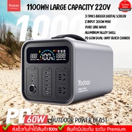 Yoobao Outdoor Power Station EN1000S PD60W 1000Wh 220V Quick Charge Power Bank แบตเตอรี่ความจุเยอะ ชาร์จเร็ว.