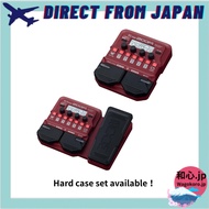 ZOOM B1 FOUR/B1X FOUR Bass Multi-Effects Pedal, Red, Guitar Effects, Single Unit/Soft Shell Case Set