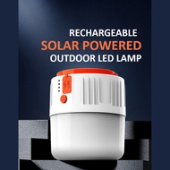 Solar Camping Lamp Rechargeable LED Portable Light Lampu Camping Solar Boleh Cas Semula Mudah Alih