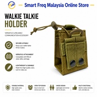 Pouch Hunting Walkie Talkie Holder (BROWN) Nylon Magazine Pouch Pocket Caza