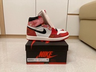 Jordan 1 Spider-Man AJ1 Nike 蜘蛛俠 Marvel spiderman US10.5