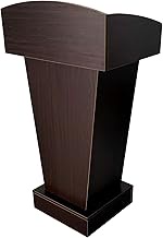 Lectern Podium Stand Stand Presentation Concert Podium Reading or Laptop Desk for Church and Classroom/Brown/40x60x108cm
