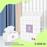 [NEW] TSL SHUTA LUXURIOUS EMBOSSED FACIAL TISSUE S-608-M, 460's x 8