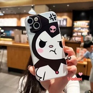 Cartoon Angry Kuromi Phone Case For Realme 12 12X 11 10 9 Pro Plus 11X 10T 9i 8 7 6 5 3 2 Pro 8i 8s 