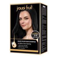 Combo box of 8 packs of Jrouoi Fruit Black Color Hair Shampoo 8x30ml