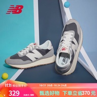 NEW BALANCE NB 官方休闲鞋男鞋女鞋情侣复古低帮舒适百搭237系列运动鞋 浅灰/深蓝色 MS237SC 40.5 (脚长25.5cm)