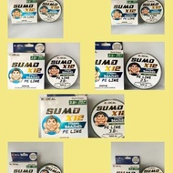 HIJAU Braided Fishing Line Pe Line Radical Sumo X12 300M Green Sumo X12 Line