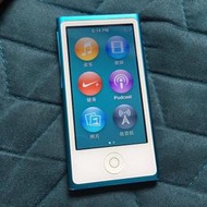 Apple iPod nano 7代，16GB，藍色，型號：
