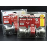 Amerilock Doorlock Keyed 587s/s 588s/s 587a/b 588a/b 587p/b 588p/b 101s/s 102s/s