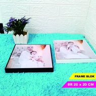 Photo Print Plus 8R Block Frame 20x20 Block Photo