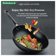 Chy Gem - WOK PAN 32 CM Japan Korea 32CM NON-STICK WOK PAN