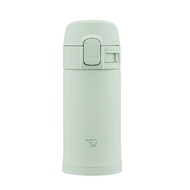 ZOJIRUSHI象印 超輕量OneTouch迷你保溫杯SM-PD20 200ml 單手彈蓋設計，中栓可拆洗，保溫保冷效果佳 灰綠色(GM) 1個
