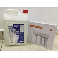 K5 Nano Spray Wireless Nano Spray Gun Handheld Disinfection Sprayer Machine Mite Removal Air Purificatii