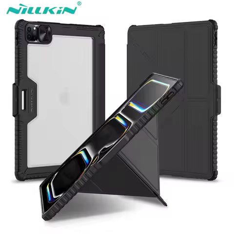 Nillkin for iPad Pro 13 inch Case for iPad Pro 11 2024 Cover for iPad Air 13 2025 Multi-angle Foldin
