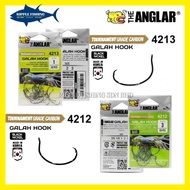 THE ANGLAR 4212 / 4213 / 4215 X 20pcs WIDE GAP INLINE CIRCLE GALAH HOOK