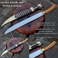 || HAJUN / pisau golok sembelih baja import jerman bohler K110 free stroping ||~~~