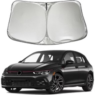 Car Windshield Sun Shade Sunshade Compatible with VW Volkswagen Golf/Golf GTI 2026 2025 2024 2023 20