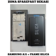 LCD + TS SAMSUNG A31 + FRAME SILICA