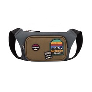 SEMBONIA Sembonia Voyage Patched Canvas Waist Bag - 0603827-105S-36