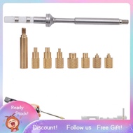 Ujewndju Brass Nut Inserts Knurled Soldering Iron Adapter M2-M8 Insertion Tip Replacement for TS100 
