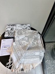 Dior Scarf 迪奧動物印花圍巾男女同款