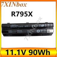7XINbox R795X 11.1V 90wh Laptop Battery For DELL XPS 14 15 L501X L502x 17 L701X L702X L721x 1591 J70