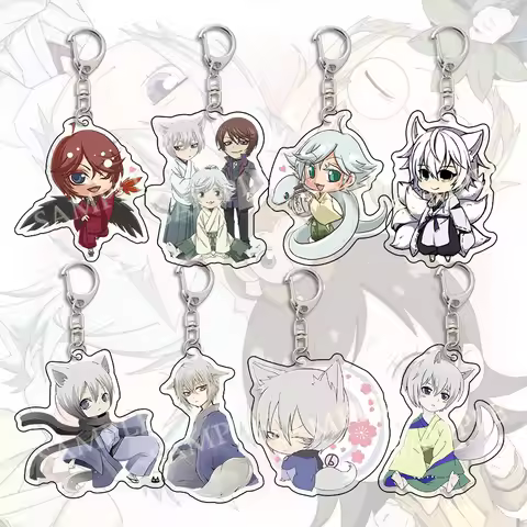 Anime Kamisama Kiss Kamisama Love Tomoe Cosplay Acrylic Keychain Cute Kurama Mi Zu Ki Figures Key Ch