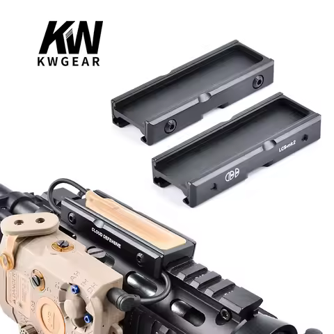 WADSN PEQ15 LA-5C Tactical Red Green Laser Picatinny Rail Switch Mount CD Light Control System for S