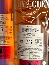 WB89 Bowmore 23 years old 1997-2020 Refill Butt #9715