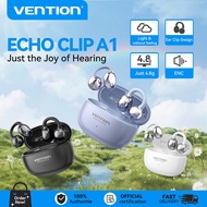 Vention ECHO CLIP A1 Bluetooth 5.4 Open Ear Headphones Wireless Earbuds Ear Clip Design Open Audio T