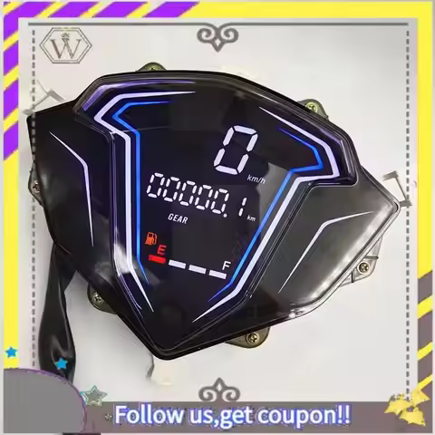 ABXV-Motorcycle Digital Odometer Instrument Modification Refit Automatically Adjust For SRL115 FI /