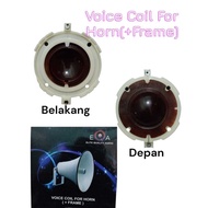 Spull speaker funnel toa plus voice coil horn holder toa max